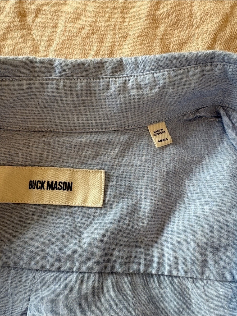 Buck Mason Mainstay cotton button up - Picture 4 of 6